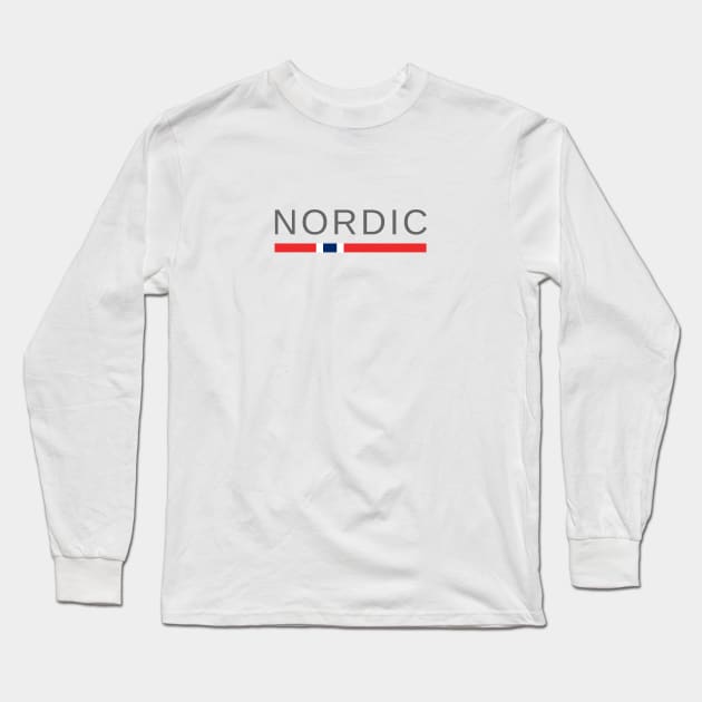 Nordic Long Sleeve T-Shirt by tshirtsnorway